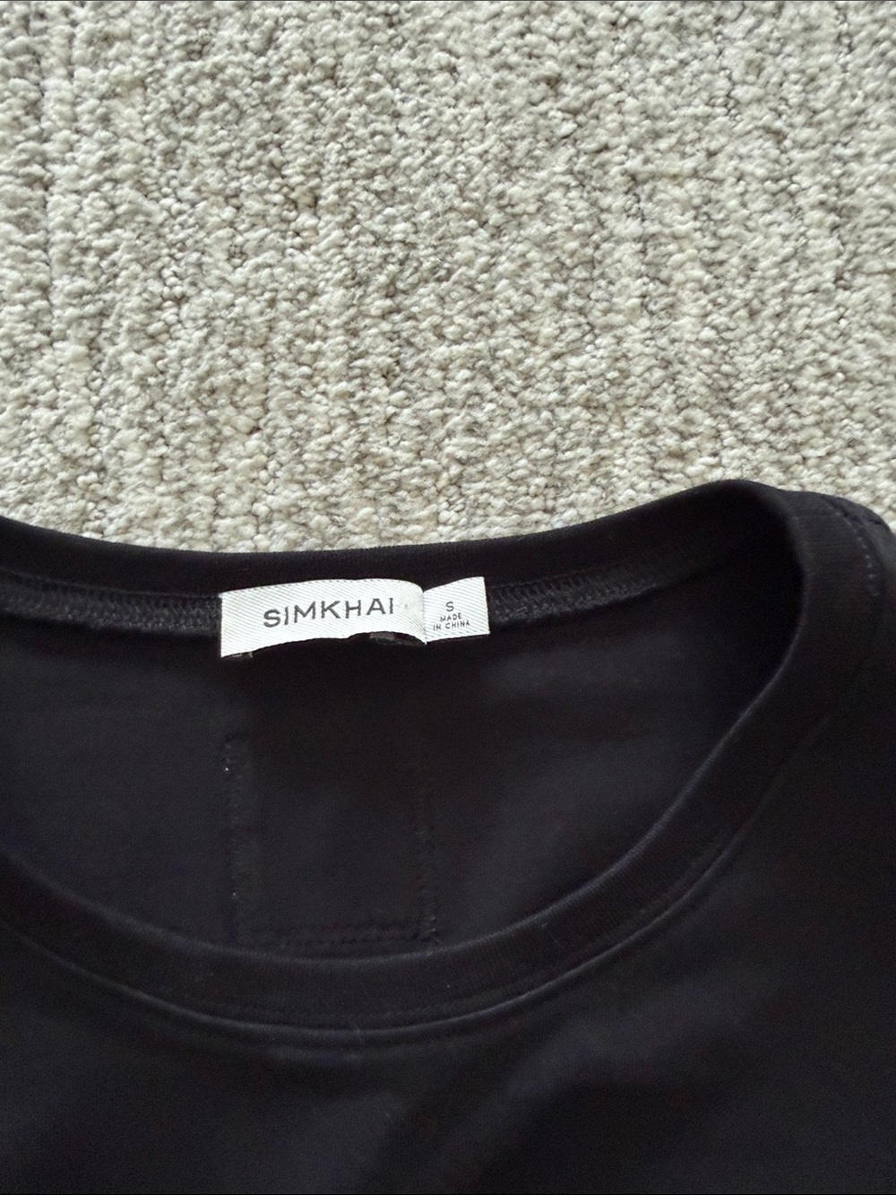 Simkhai Women's Elastic-Hem Tee - Picture 3 of 5